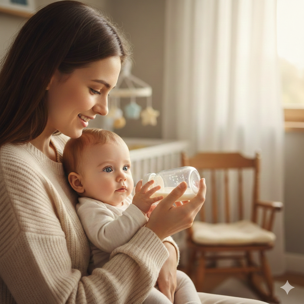 Como Fazer o Bebê Pegar Mamadeira