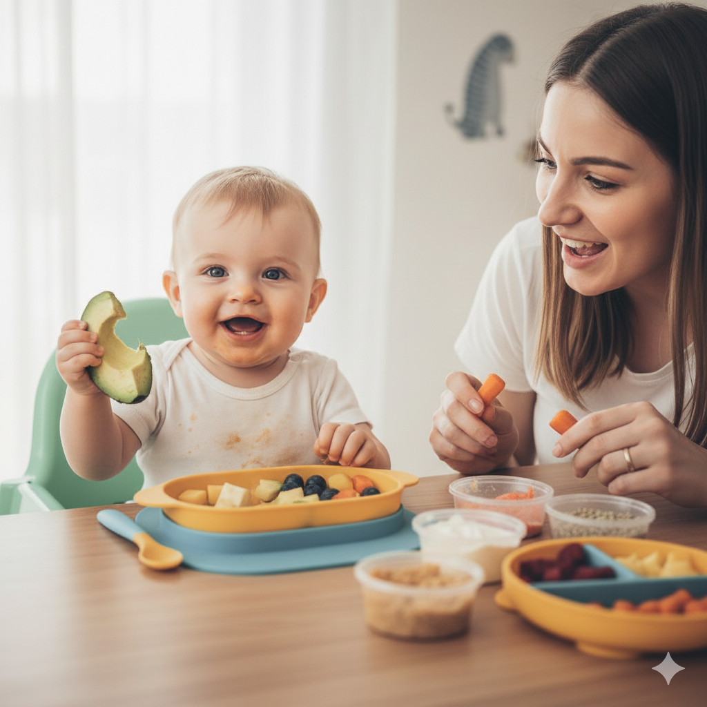 Como Fazer o Bebê Comer de Tudo